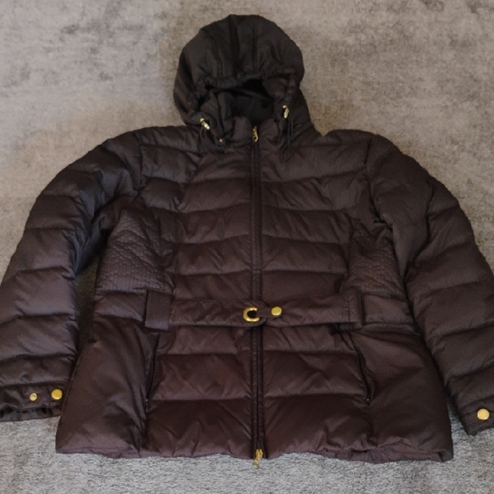 Larry Levine Sport Hooded Puffer Coat
